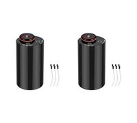 HWIREUIGT 2X Difusor Sin Agua para Nebulizador de Aceites Esenciales con 3 Modos de Niebla, 4 Temporizadores y LED de 7 Colores - Difusor de Aromaterapia