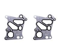 HWIREUIGT 2X Kits de Juntas del Enfriador de Aceite 2711840280 para M271 W204 C180 C200 E200 SLK200