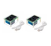 HWIREUIGT 2X PM1.0 PM2.5 PM10 Módulo del Detector Calidad del Aire Probador del Sensor de Polvo Soporte del Detector Exportación