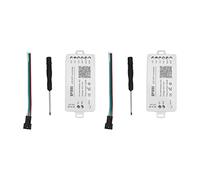 HWIREUIGT 2X SP108E Controlador MáGico de LED Wifi WS2812B WS2813 Etc MóDulo de Tira de LED Luz Aplicación Inteligente Control