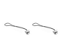 HWIREUIGT 2X Válvula de Tanque DIN de Buceo Tapa Roscada 5/8-14NPS Tapa Antipolvo Protector de Tapón de Polvo Cubierta de Protección del Regulador del Tanque Plata