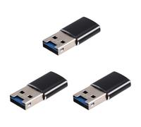 HWIREUIGT 3X Mini Adaptador de Lector de Tarjetas de Memoria USB 3,0 de Aluminio para Tarjeta Micro-SD/Adaptador de Lector de Tarjetas TF Pc Ordenador Portátil
