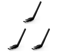 HWIREUIGT 3X Receptor Nic USB Sin Controlador WiFi Inalámbrico en Receptor Nic PC Portátil WiFi Transmisor Externo