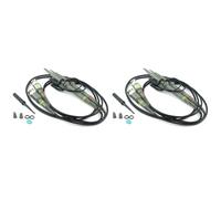 HWIREUIGT 4Pc P6100 BNC Kit de Sonda de Osciloscopio 100MHz 1X 10X Analizador de Alcance de Alta Precisión Sondas de Pinza de Cocodrilo Cables de Prueba