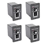 HWIREUIGT 4X DC 12V 24V 36V 48V 10A PWM Controlador de Velocidad del Motor Interruptor Reversible Regulador Control Detención