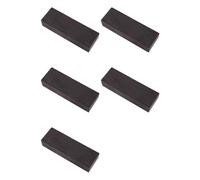 HWIREUIGT 5X Madera de Ébano, Bloque de Madera Negra, Material de Madera, Manualidades en, Manejar de Cuchillo, de Madera, Materia Prima, Grano de Madera