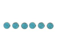 HWIREUIGT 6 Unids Trompeta Botones de Dedo Válvula Tapa de Trompeta de Dedo Tapa de Tornillo para Instrumentos de Bajo Musical Reparación de Trompeta Accesorios,