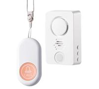 HWIREUIGT Alarma de cama, timbre de alerta inalámbrico inteligente, dispositivo de monitoreo de cuidadores recargable, enuresis para niños mayores