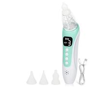 HWIREUIGT Aspirador Nasal Infantil de Seguridad, Eléctrico, Limpiador Nasal de Silicona, Succión Ajustable, Seguro, Bajo de Ruido, Práctico.