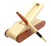 HWIREUIGT BolíGrafo de Firma CláSico con Estuche EdicióN Vintage de Madera Hecha una Mano para Usos Exclusivos de Firma O Negocios