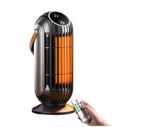 HWIREUIGT Calefactor de Escritorio Inteligente de 1500 W para Hogar, Oficina o Dormitorio. Potente PTC Cerámico de Calentamiento Rápido con 4 Niveles de y Enchufe Europeo.