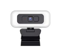 HWIREUIGT Cámara web 4K 2K Full HD, portátil, enfoque automático, transmisión en , flexible, con micrófono, transmisión en con cámara web ligera 4K