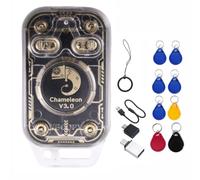 HWIREUIGT Chameleon V3.0 RFID Smart Chip Reader Emulador 125K 13.56M ID IC Card Tag Copyer+4XUID/CUID NFC Read Writer