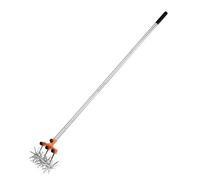 HWIREUIGT Cultivador Rotativo Cultivador Rotativo Azadón Pólos de Acero Inoxidable Ajustables Azadón Manual Azadón Manual Ajustable, Cultivador de Azadón para Césped Mezcla de Suelo o Re-S