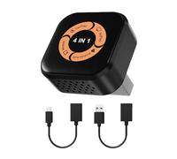 HWIREUIGT inteligente inalámbrico 4 en 1 CarPlay AI Smart Box Airplay/Miracast/Android Auto/Carplay USB Dongle para coche