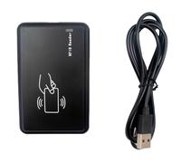 HWIREUIGT Lector y Grabador RFID 915M, Escáner USB Plug & Play, Escáner de Inventario RFID Portátil de Alcance, Lector de Etiquetas UHF Portátil.