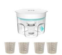 HWIREUIGT Máquina Removedora de de Resina con Cámara de Vacío para Herramientas y Accesorios de Limpieza del Hogar con Resina, Enchufe de la UE. EU Plug