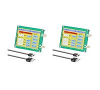 HWIREUIGT MAX2870 - Generador de señal de 23,5 a 6000 MHz, 0,5 PPM, fuente de señal de bajo ruido, pantalla táctil, control de software de PC, PLL VCO