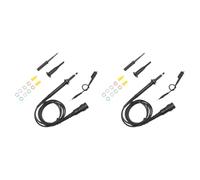 HWIREUIGT Sonda de Osciloscopio P2100 DC-100MHz de 4 Piezas para Kit de Cables de Prueba BNC Tektronix X1 / X10 P2100
