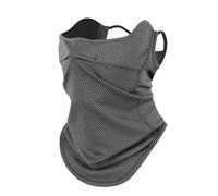 HWJFDC Braga Cuello Pañuelo de Tubo Secado rápido, protección Solar, for el Verano, for Deportes, Ciclismo, Senderismo, Camping y Correr(Gray,XL)