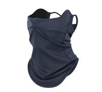 HWJFDC Braga Cuello Pañuelo de Tubo Secado rápido, protección Solar, for el Verano, for Deportes, Ciclismo, Senderismo, Camping y Correr(Dark Blue,XL)