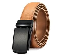 HWJFDC Cinturones Hombre Cinturón de hombre cuero Cinturones automáticos genuino pantalón for(115cm,Style 12)