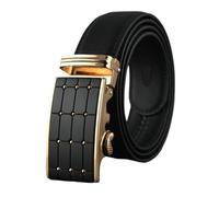 HWJFDC Cinturones Hombre Cinturones automáticos de cuero for hombre, cinturones negocios, diseñador(110)