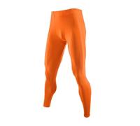 HWJFDC Mallas Termicas Hombre Invierno Primavera otoño Hombres Mallas for Correr Pantalones de Gimnasio for Hombre Baloncesto fútbol Fitness Ejercicio Deporte Mallas largas(Orange,M)
