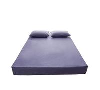 HWJFDC Protector Colchon Impermeable Funda de colchón Impermeable con Cremallera, Funda de colchón Todo Incluido de Seis Lados, Sábana Bajera Acolchada King Queen(3,135x190x30cm 1pc)