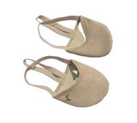 HWJFDC Punteras Gimnasia Ritmica Zapatillas de Gimnasia rítmica con Suela Media y Puntera Cuero Microfibra(M(36-37))