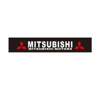 HWLHWTSN Delantera Coche Parabrisas Pegatina, para Mitsubishi Sticker Decorativo para vehÍculo, Car Windscreen Sunstrip Stickers