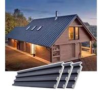 HWLL Paneles para Tejado 3 Paneles Laterales para Techos de Tejas Resistentes a La Intemperie, de 0,8 a 1,5 M de Largo, para Techos de Gallineros, Invernaderos y Granjas de Animales(L-1m/3.3ft)