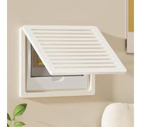 HWLL Tapa Cuadro Electrico Cubiertas Decorativas Creativas para Caja de Fusibles con Rejillas, Caja de Interruptores de Distribución de Energía Perforad(Style A,35x25cm (13 3/4" x9 7/8"))