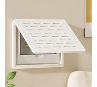 HWLL Tapa Cuadro Electrico Cubiertas Decorativas Creativas para Caja de Fusibles con Rejillas, Caja de Interruptores de Distribución de Energía Perforad(Style B,50x40cm (19 3/4" x15 3/4"))