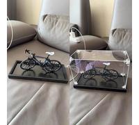 HWLL Vitrina Expositora Vitrina Transparente de Acrílico, Caja de Almacenamiento de Plástico para Modelos de Coches Coleccionables, 20×20, 30×30, 40×40, 60×60 cm(60x40x25cm(24"x16"x10"))