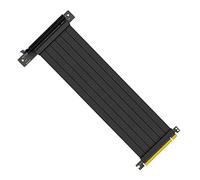 Hwmsza 3,0 PCIE X16 Riser Cable Tarjeta gráfica extensión Cable PCI Express Riser blindado Extensor con Antijam Compatible con GPU AXYB (Color : A25cm)