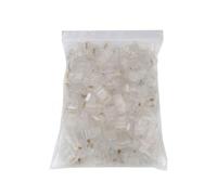Hwmsza 50/100 Piezas 8P8C RJ45 Enchufe Modular Compatible con Red CAT5 LAN Profesional y (Color : 100PCS)