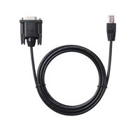Hwmsza Cable de comunicación D-Sub Hembra de 9 Pines a RJ45 DB9 RS232 for conexión de configuración Tarjeta de administración de Red a PC