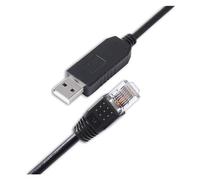 Hwmsza Cable de Puerto de PC Serie Nex-emote USB a RJ45 RS232 for conectar el Soporte del telescopio Cele-Tron CPC CGE a la computadora(2.98m)