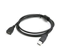 Hwmsza Cable USB 2.0 Macho a Hembra Sincronización de Datos USB 2.0 Cable Extensor Cable de extensión Cable de extensión USB Super Velocidad 80/150 cm (Size : 1.5M, Color : Nero)