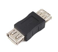 Hwmsza Convertidor Adaptador de extensión USB Hembra a Hembra 2 uds #682