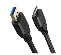 Hwmsza Disco Duro Cable Externo Cable USB Micro B Cable HDD Cable de Datos Micro Cable SSD Sata Compatible con el Disco Duro SAMS-ung Cable Micro B USB3.0 (Size : 1.5M, Color : 17)