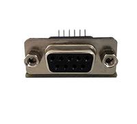 Hwmsza Módulo TTL a RS232, Nivel RS232 a TTL, módulo de Puerto Serie DB9 Macho Hembra RS-232 TTL Adaptador de conversión mutua (Color : Female)
