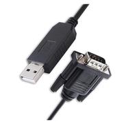Hwmsza Prolific PL2303GT USB RS232 Serial a DB9 Cable Macho for proyector PT-RZ970 PT-RW930 PT-RX110 PT-VZ470 a PC(1.0M)