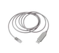 Hwmsza Prolífico Cable USB RS232 Serial a RJ12 6P6C PC Link for conectar el Control Manual Skywatcher Synscan a la PC y actualizar el firmware(1.8M,Gray)