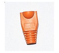 Hwmsza Tapa adaptadora RJ-45 CAT6 CAT5e Conector de Cable de Red Ethernet Tapas RJ45 Cat 5 CAT6 Funda Protectora Multicolor (Size : 50 PCS, Color : Orange)