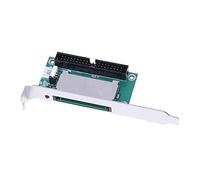 Hwmsza Tarjeta Compact Flash CF de 40 Pines a Adaptador de convertidor IDE 3.5 Soporte PCI Panel Posterior