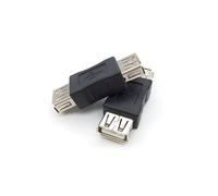 Hwmsza USB 2,0 Enchufe A Hembra a Hembra acoplador Cable Adaptador Conector extensión Extensor Cable de Datos Cable convertidor M/M