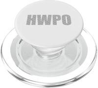 HWPO Workout Gym #hwpo Hard Work Paga el Mensaje Oculto PopSockets PopGrip para MagSafe