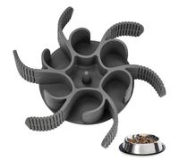 HWSWSH Comedero Lento Silicona Comedero Perro Comer Lento Comedero Perro Antivoracidad Antideslizante Alimentador Lento para Perro Accesorios Slow Food Cuenco Plato para Perros Pequeños/Grande Gatos